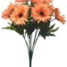 Real PBR REAL PBR Artificial Flower Bunch Orange Wild Flower Artificial Flower  with Pot??(6 inch, Pack of 1, Flower Bunch)