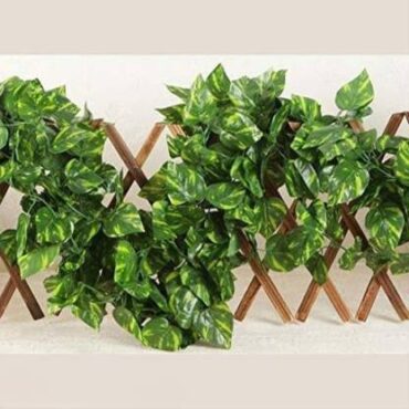 Real PBR Real Pbr artificial money plant flower home decor(set of 10) Green Wild Flower Artificial Flower??(99 cm, Pack of 10, Garlands)