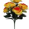 Real PBR Yellow Rose Artificial Flower??(26 cm, Pack of 1, Flower Bunch)