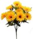 Real PBR REAL PBR Artificial Flower Bunch Yellow Wild Flower Artificial Flower  with Pot??(6 inch, Pack of 1, Flower Bunch)