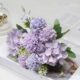 Real PBR Purple Wild Flower Artificial Flower??(12 inch, Pack of 1, Flower Bunch)