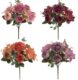 Real PBR Orange Wild Flower Artificial Flower??(12 inch, Pack of 1, Flower Bunch)