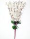 Real PBR Artificial Flowers for Home Decoration Cherry Blossom Bunch (7 Branches) White Cherry Blossom Artificial Flower??(52 cm, Pack of 1, Flower Bunch)