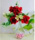 Real PBR Real PBR Artificial Flowers Real Looking Roses Pack of 5, 25 cm, Red Multicolor Wild Flower Artificial Flower??(12 inch, Pack of 1, Flower Bunch)