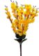 Real PBR Artificial Flowers for Home Decoration Cherry Blossom Bunch (7 Branches) Yellow Cherry Blossom Artificial Flower??(52 cm, Pack of 1, Flower Bunch)